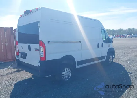 2021 Ram Promaster 1500 High Roof 136 Wb from USA, damaged, VIN 3C6LRVBG5ME527045